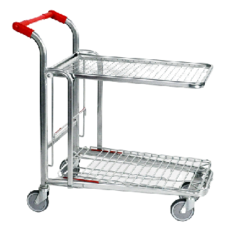 CHARIOT 
DE MISE EN RAYON-Lire la description