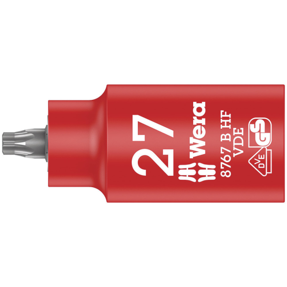 TORX Vaso de punta aislado con función de retenció 8767 B VDE HF TORX 27 --Leer más