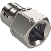 8790 FA Zyklop-Steckschlüsseleinsatz mit 1/4"- und Sechskant Hex 11-Antrieb, 12 mm