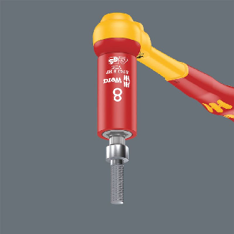 Vaso de punta hexagonal aislado con función de ret 8740 B VDE HF 60 --Leer más