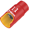 8790 B VDE Zyklop-Steckschlüsseleinsatz, isoliert, mit 3/8"-Antrieb, 18 x 46 mm