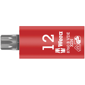 Vaso de punta Zyklop con función de retención 3/8 8760 B VDE XZN M 12 --Leer más