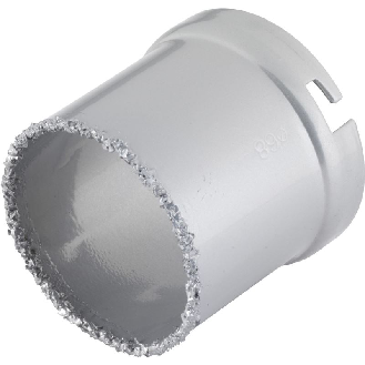 1 corona de perforación recubierta de carburo de tungsteno Ø 68 mm-Beschreibung lesen