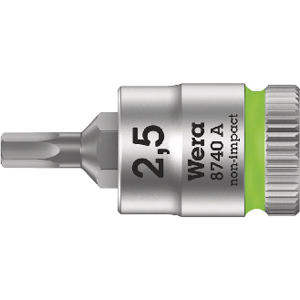 Schraubendrehereinsatz 1/4" Innensechskant 2,5x28mm Wera-Beschreibung lesen