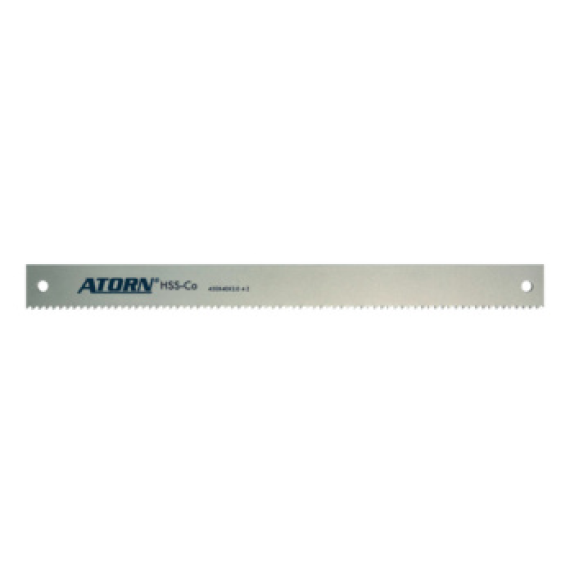 Hoja sierra para máquina ATORN, HSS-Co, 450 x 40 x 2,0 mm, 6 dientes por pulgad Hoja sierra para máquina ATORN, HSS-Co, 450 x 40 x 2,0 mm, 6 dientes por pulgad-Leer más