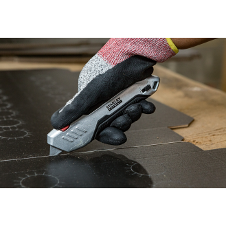 Couteau de scurit Stanley FATMAX Met., taille pince-Lire la description