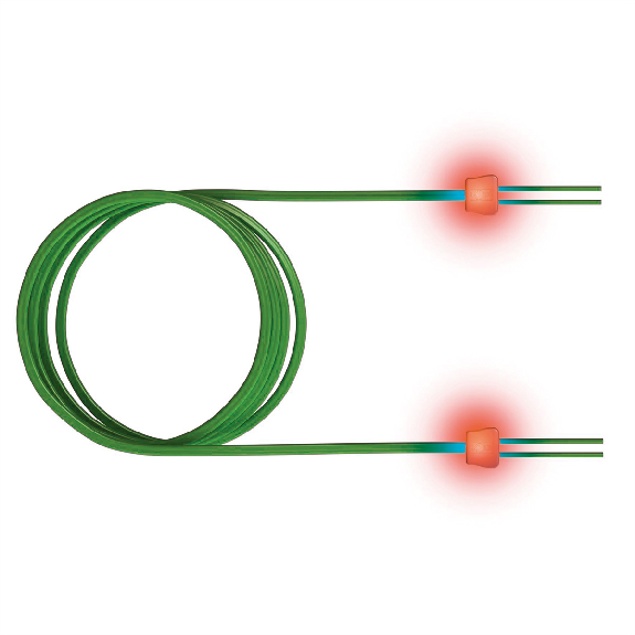 EasyLan LWL-LED-Patchkabel duplex 50/125µm OM3, LC/LC, türkis, 10 m-Beschreibung lesen