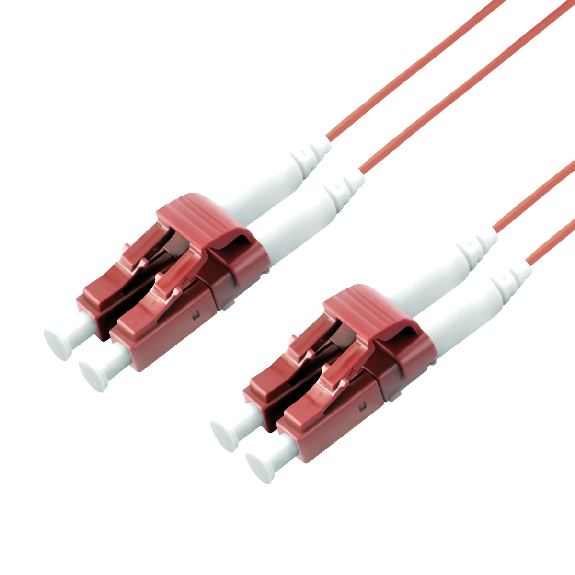 ROLINE LWL-Kabel SLIM 50/125µm OM4, LSOH, LC/LC, violett, 1 m-Beschreibung lesen