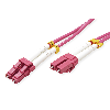 VALUE LWL-Kabel 50/125µm OM4, LC/LC, violett, 3 m VALUE LWL-Kabel 50/125µm OM4, LC/LC, violett, 3 m