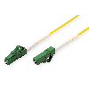 ROLINE Cordon FO 9/125µm OS2, LC-APC/LC-APC, LSOH, simplex, jaune, 3 m