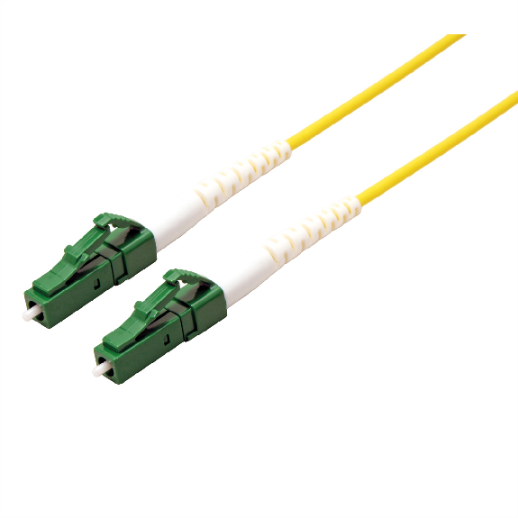 ROLINE Cordon FO 9/125µm OS2, LC-APC/LC-APC, LSOH, simplex, jaune, 3 m-Lire la description