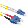 ROLINE LWL-Kabel Duplex, Single Mode 9/125µm OS2, LC/SC, gelb, 5 m ROLINE LWL-Kabel Duplex, Single Mode 9/125µm OS2, LC/SC, gelb, 5 m