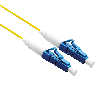 ROLINE Câble réseau à fibre optique 9/125µm OS2, LC/LC UPC, LSOH,  simplex, jaune, 3 m