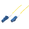 ROLINE Câble réseau à fibre optique 9/125µm OS2, LC/LC UPC, LSOH,  simplex, jaune, 3 m