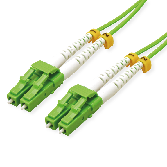 ROLINE Câble FO 50/125µm, LC/LC, OM5, vert, 2 m-Lire la description