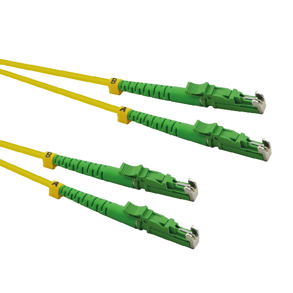 ROLINE LWL-Kabel duplex 9/125µm OS2, LSH/LSH, APC Schliff, LSOH, gelb, 5 m-Beschreibung lesen