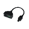 Adaptador de alimentación de 4 pines PR5MEC21 con acceso I/O