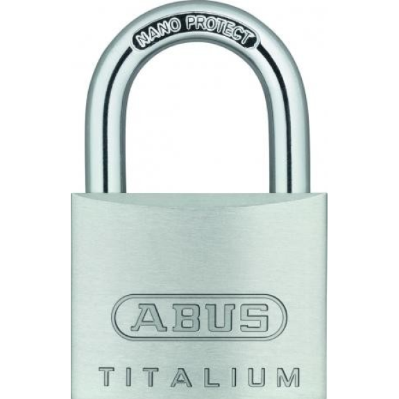 Cadenas aluminium anse acier et clés  "TITALIUM" de 25 m/m-Beschreibung lesen