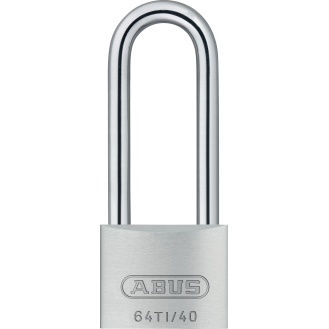 Cadenas aluminium anse acier et clés  "TITALIUM" de 25 m/m-Beschreibung lesen