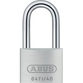 Cadenas aluminium anse acier et clés  "TITALIUM" de 25 m/m-Beschreibung lesen