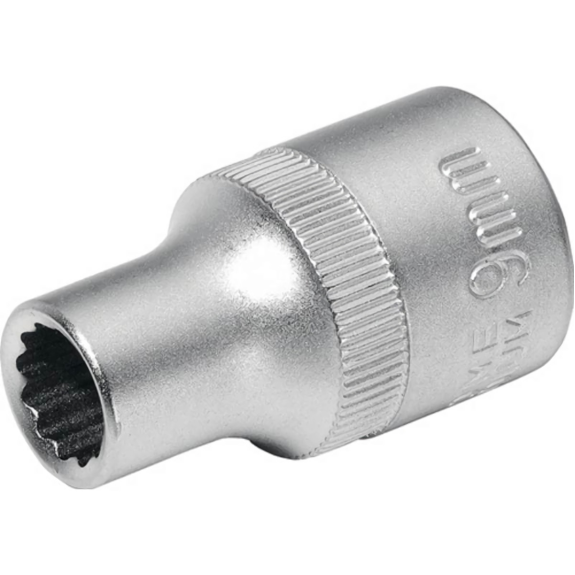 Steckschlüsseleinsatz 1/2 Zoll 12-kant Schlüsselweite 30 mm Länge 45 mm Steckschlüsseleinsatz 1/2 Zoll 12-kant Schlüsselweite 30 mm Länge 45 mm-Beschreibung lesen