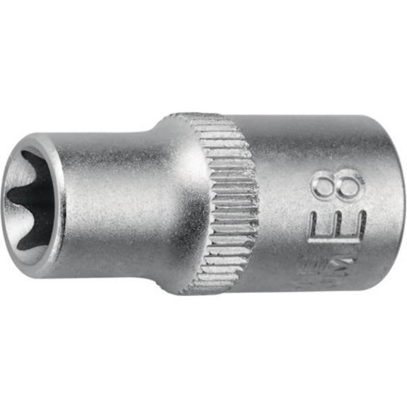 Steckschlüsseleinsatz 1/4 Zoll E E6 Länge 25 mm Steckschlüsseleinsatz 1/4 Zoll E E6 Länge 25 mm-Beschreibung lesen