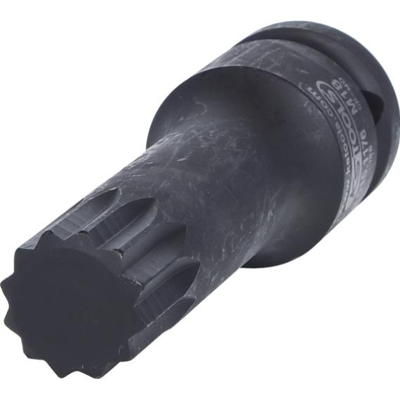 515.1176 1/2" Kraft-Bit-Stecknuss XZN,lang,M18-Beschreibung lesen