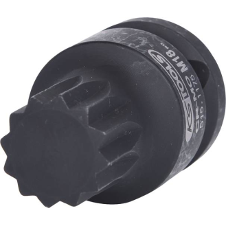 515.1175 1/2" Kraft-Bit-Stecknuss XZN,kurz,M18-Beschreibung lesen