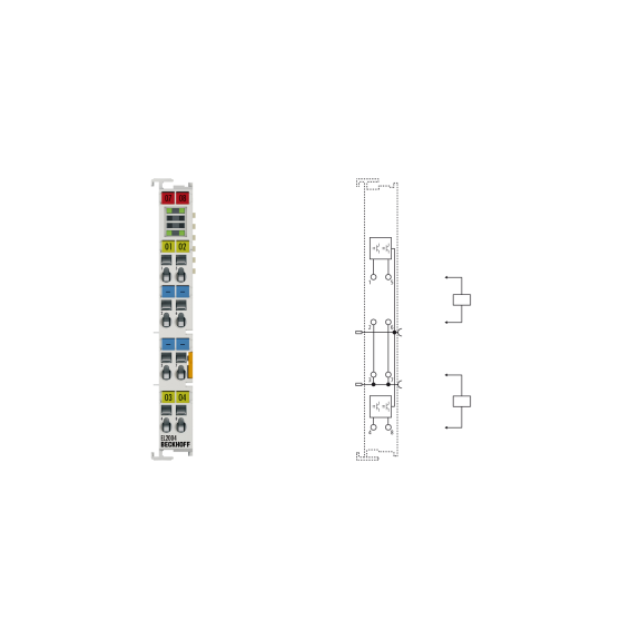 EL2004 | EtherCAT-Klemme, 4-Kanal-Digital-Ausgang, 24 V DC, 0,5 A-Beschreibung lesen
