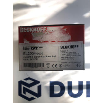 EL2004 | Terminal EtherCAT, sortie numérique à 4 canaux, 24 V DC, 0,5 A-Lire la description