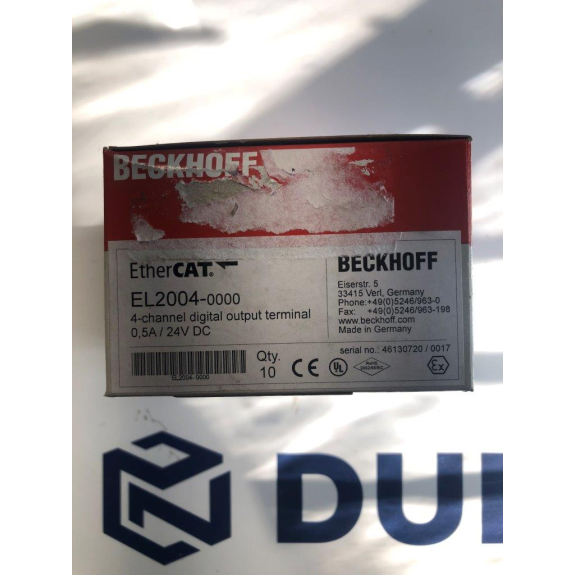 EL2004 | EtherCAT-Klemme, 4-Kanal-Digital-Ausgang, 24 V DC, 0,5 A-Beschreibung lesen