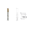 Terminale EtherCAT EL7201, interfaccia di movimento a 1 canale, servomotore, 48 V DC, 2,8 A, resolver