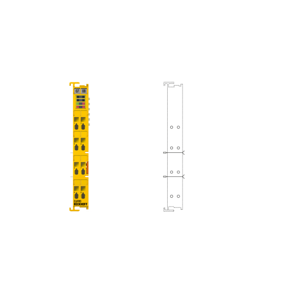 Kommunikationsschnittstelle EtherCAT-Klemme, TwinSAFE Logic-Beschreibung lesen