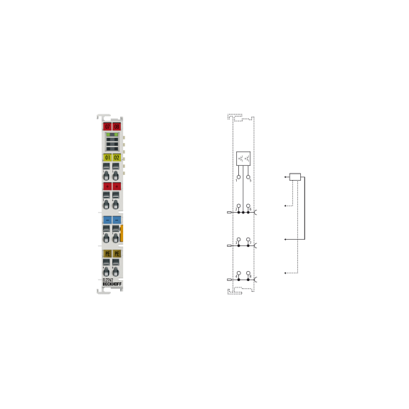 EL2262 | EtherCAT-Klemme, 2-Kanal-Digital-Ausgang, 24 V DC, 0,5 A, Oversampling-Beschreibung lesen