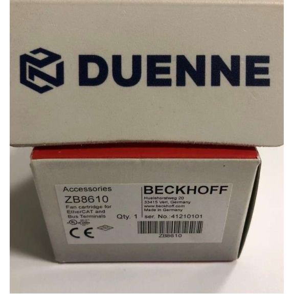 ZB8610 | Cartucho de ventilador para EtherCAT y terminales de bus-Leer más