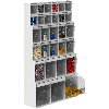 Scaffale Portaminuterie 29 Cassetti Trasparenti Basculanti - Organizza i tuoi oggetti in modo facile ed efficiente!