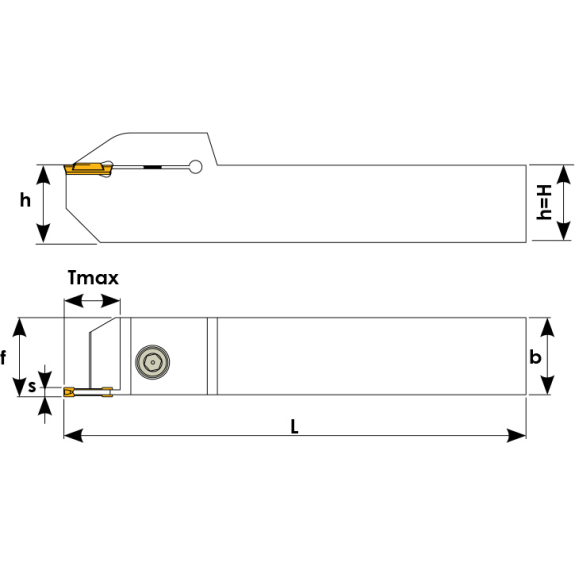 Stechklemmhalter für 4C KGMN Wendeplatten Höhe 20mm-Beschreibung lesen
