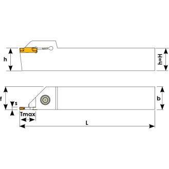 Stechklemmhalter für 3C ZT.D Wendeplatten Höhe 16mm-Beschreibung lesen