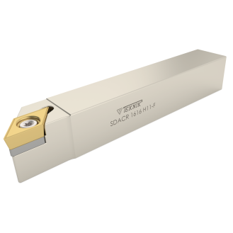 Klemmhalter SDACR 1616 H07-F ohne Innenkühlung für DCMT 0702 Wendeplatten-Beschreibung lesen