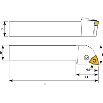 Klemmhalter PWLNL 1616 H06 ohne Innenkühlung für WNMG 0604 Wendeplatten-Beschreibung lesen