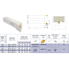 Klemmhalter SDJCL 2020 K11 ohne Innenkühlung für DCMT 11T3 Wendeplatten