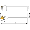 Klemmhalter PWLNR 2525 M06 ohne Innenkühlung für WNMG 0604 Wendeplatten
