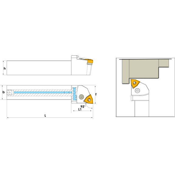 Klemmhalter PWLNL 2020 K08 mit Innenkühlung für WNMG 0804 Wendeplatten-Beschreibung lesen