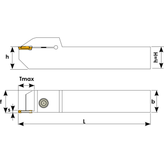 Stechklemmhalter für 3C KGMN Wendeplatten Höhe 20mm-Beschreibung lesen