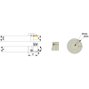 Stechklemmhalter links für MGM 5 Wendeplatten und Durchmesser 110mm