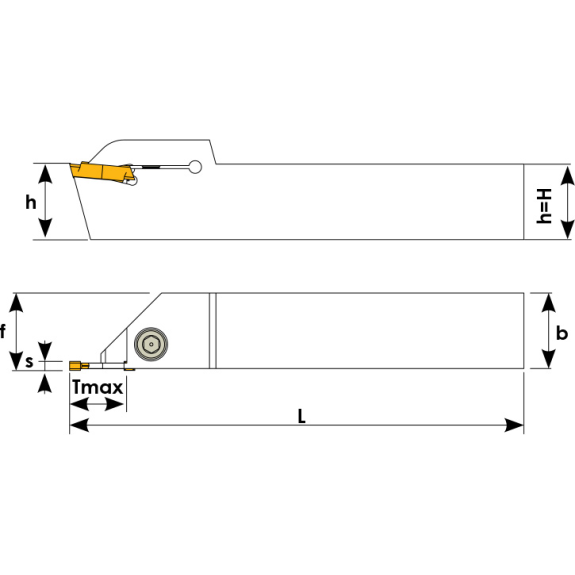 Stechklemmhalter für 3C DGN Wendeplatten Höhe 25mm und max. Stechtiefe 25mm-Beschreibung lesen