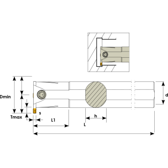 Stechklemmhalter S20Q für 4C DGN Durchmesser 25mm-Beschreibung lesen