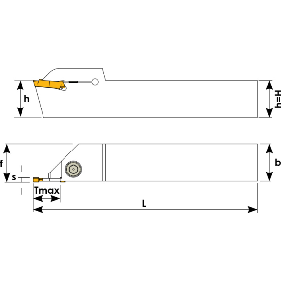 Stechklemmhalter für S224 2C Wendeplatten Höhe 20mm-Beschreibung lesen