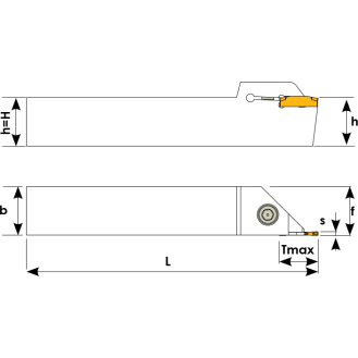 Stechklemmhalter links für 123 5C Wendeplatten Höhe 25mm-Beschreibung lesen