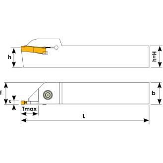 Stechklemmhalter für S229 5C Wendeplatten Höhe 20mm-Beschreibung lesen